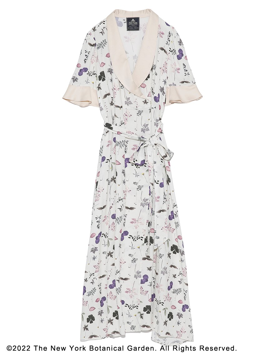 New York Botanical Gardenコラボ ガウンワンピース ワンピース スナイデルホーム Snidel スナイデル の通販サイト 公式
