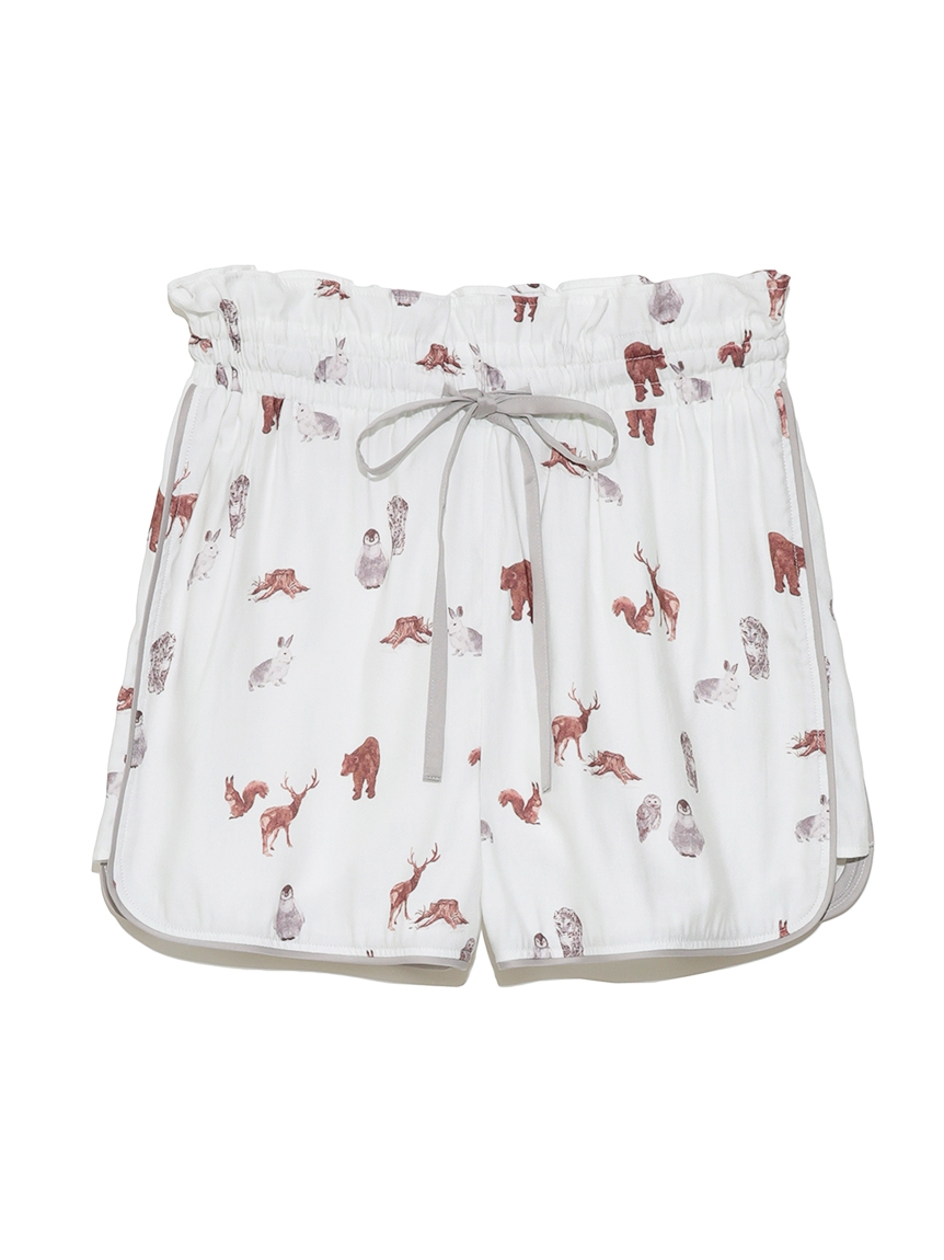 アニマルプリントレーヨンシリーズショートパンツ ショートパンツ スナイデルホーム Snidel スナイデル の通販サイト 公式