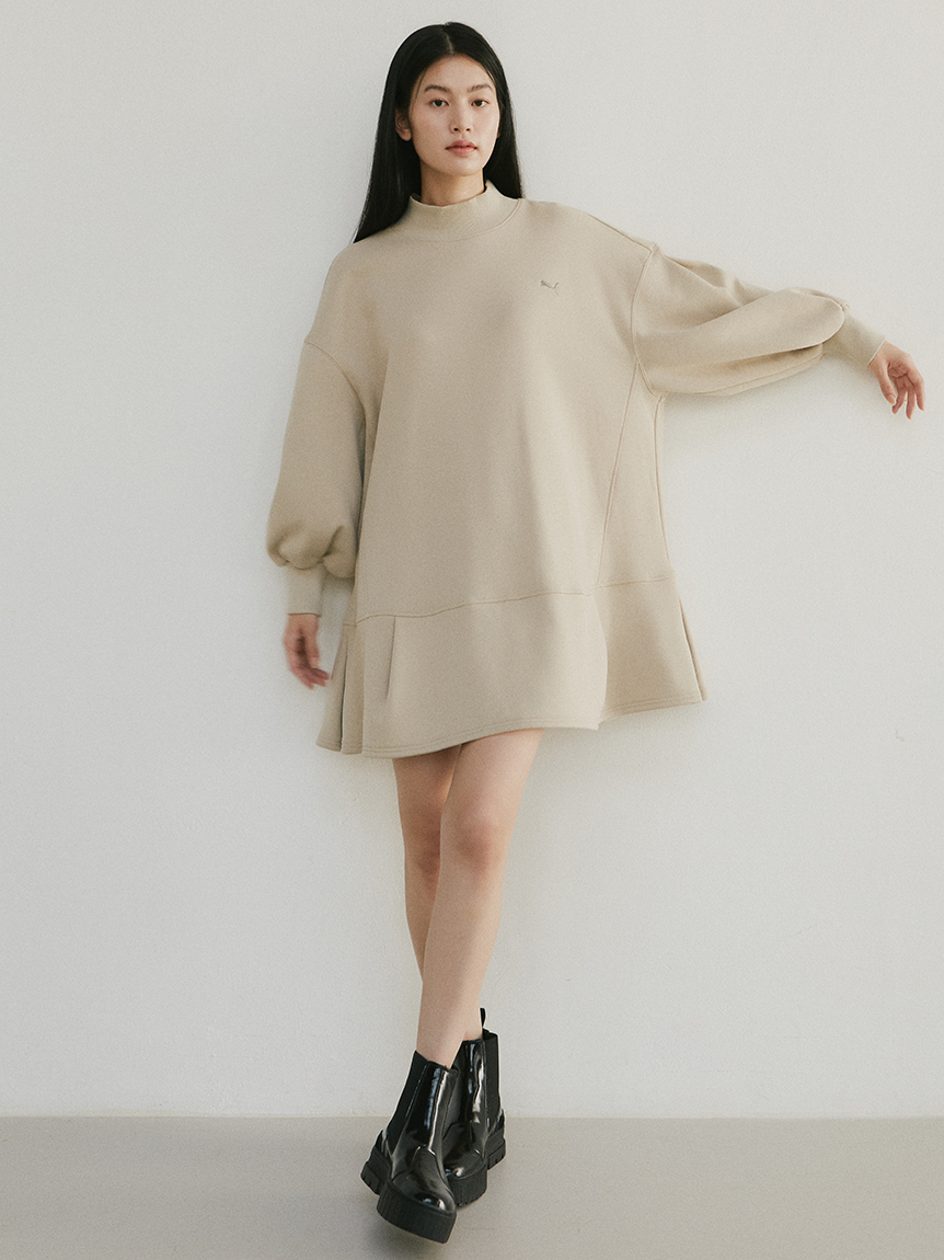 Snidel Puma スエットワンピース 膝丈ワンピース ワンピース Snidel スナイデル の通販サイト 公式