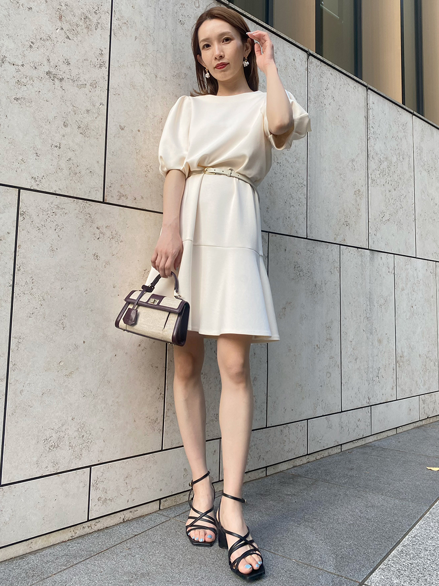 Web限定 カットミニワンピース ミニワンピース ワンピース Snidel スナイデル の通販サイト 公式