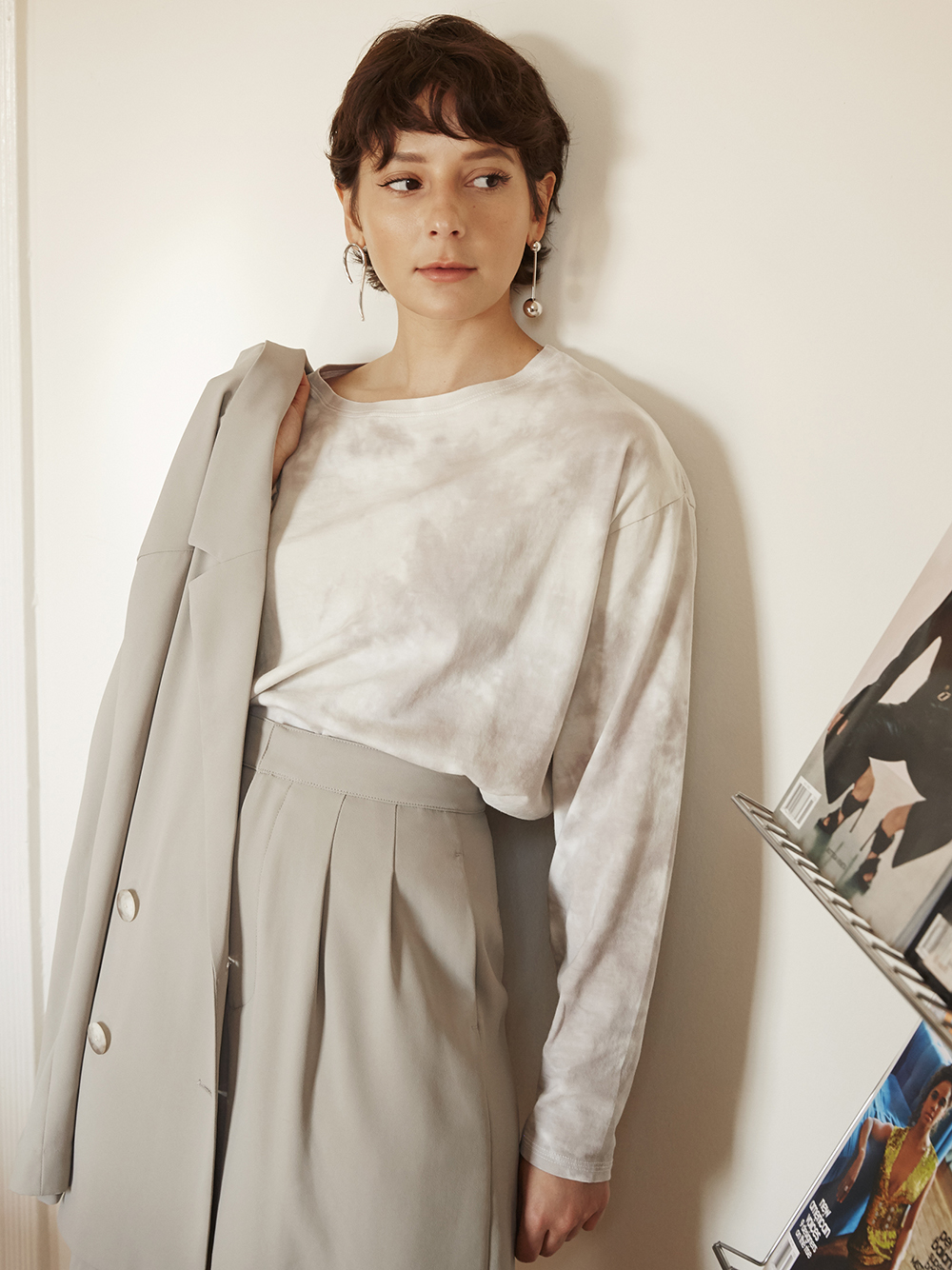 ORGANICSタイダイカットプルオーバー