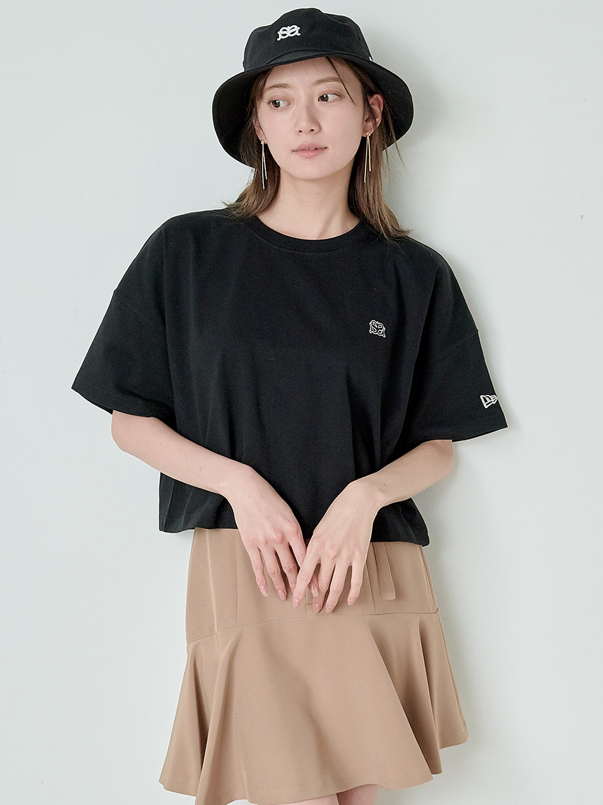 【SNIDEL|NEW ERA®】コラボクロップドTシャツ