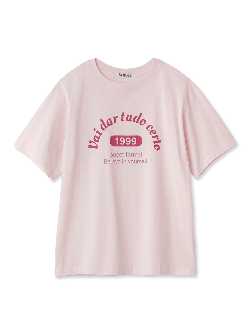 ORGANICSラメロゴTシャツ(Tシャツ・カットソー)｜トップス｜SNIDEL