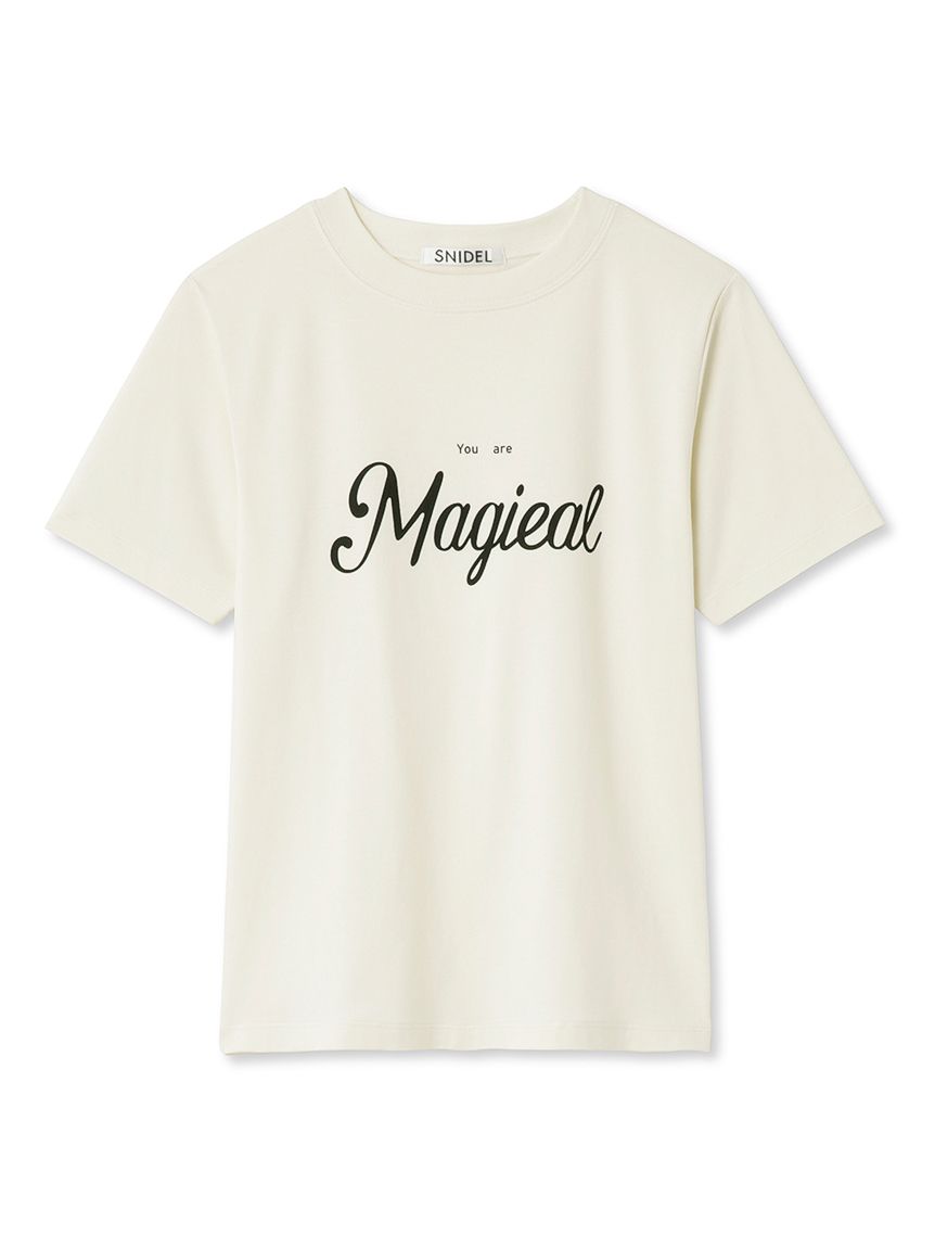 ロゴプリントＴシャツ(Tシャツ・カットソー)｜トップス｜SNIDEL