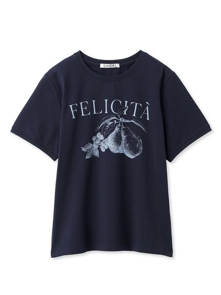 ロゴプリントTシャツ(Tシャツ・カットソー)｜トップス｜SNIDEL