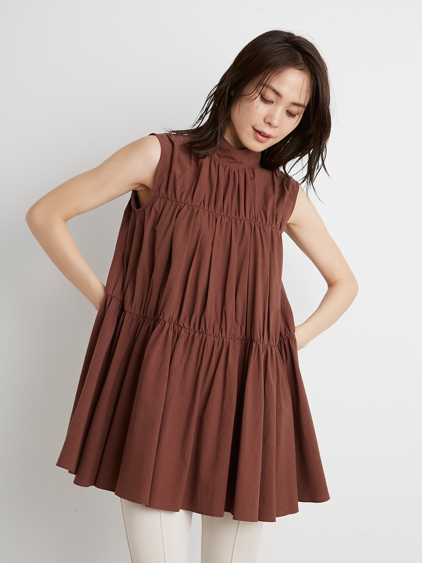 ノースリチュニックブラウス シャツ ブラウス トップス Snidel スナイデル の通販サイト 公式