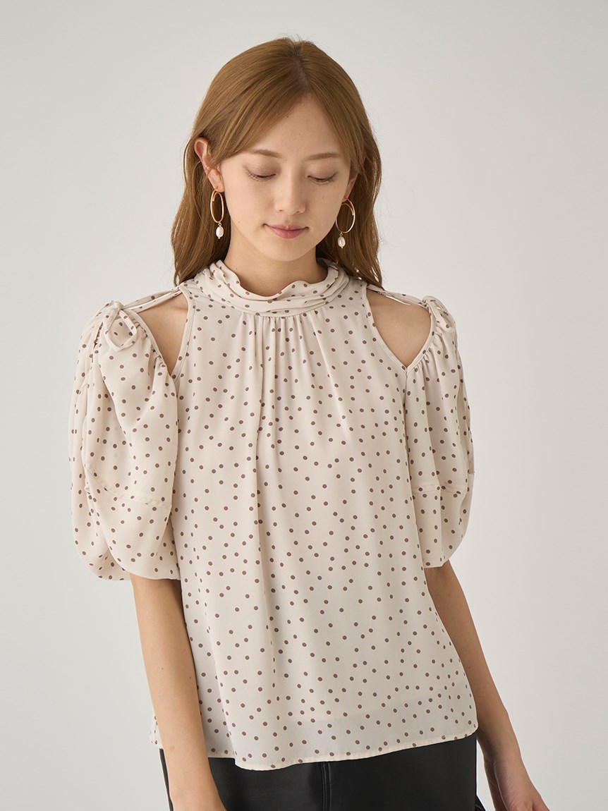 新品✨完売品 snidel スナイデル トワルドジュイ ノースリーブブラウス 本物