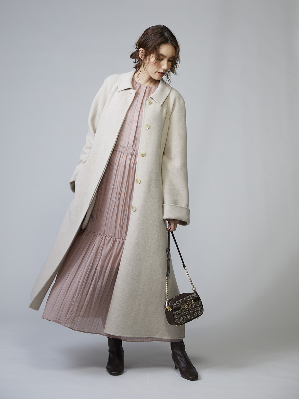 ステンカラーコート