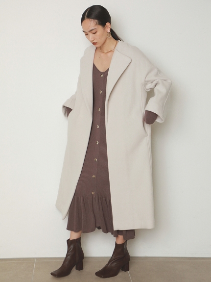 ウールカシミヤコート