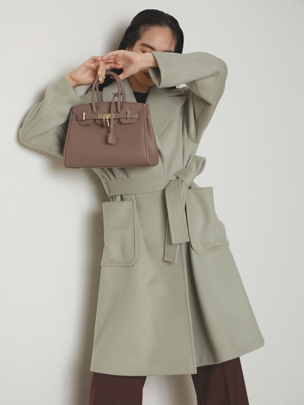 HAMILTONウールロングコート