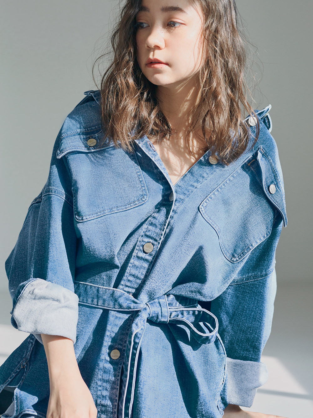 【SNIDEL×Healthy DENIM】シャツジャケット
