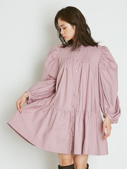 ORGANICSボリュームミニワンピース