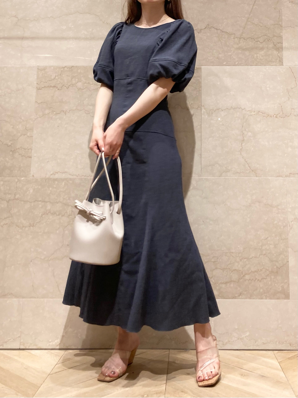 天の 別に トリクル フィット フレア ワンピース Snidel Robersonfh Net