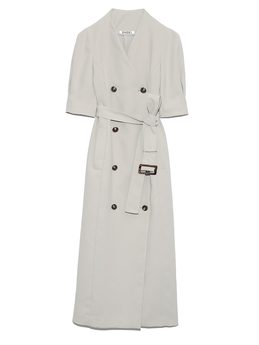 トレンチタイトロングワンピース マキシ ロングワンピース ワンピース Snidel スナイデル の通販サイト 公式