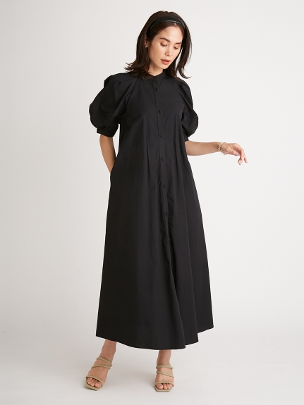 パフスリーブロングシャツワンピース マキシ ロングワンピース ワンピース Snidel スナイデル の通販サイト 公式