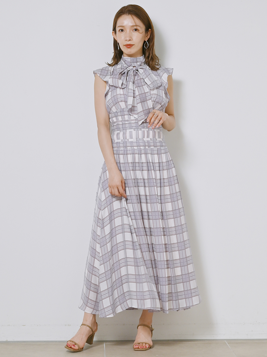 フレアカラーワンピース マキシ ロングワンピース ワンピース Snidel スナイデル の通販サイト 公式