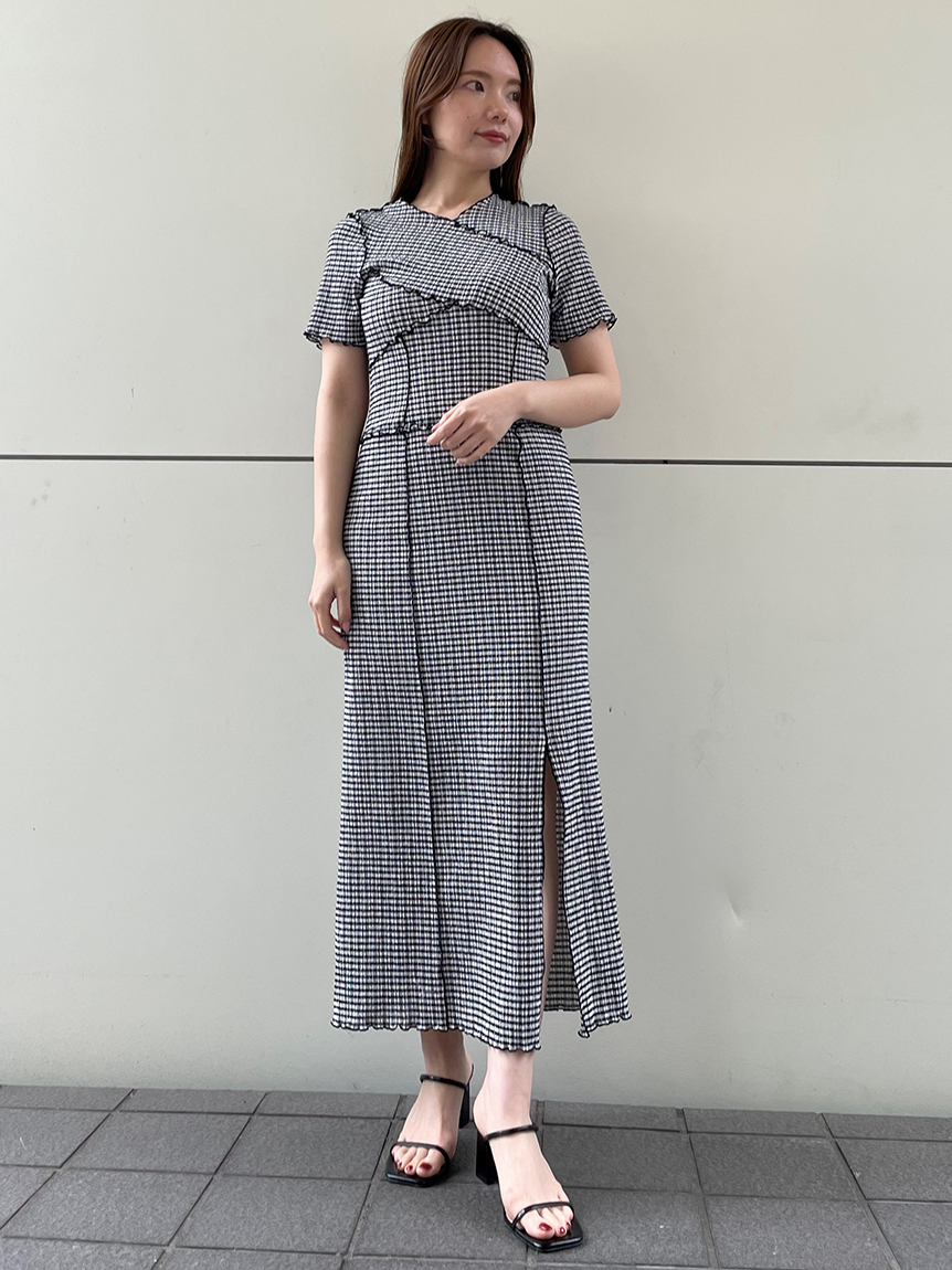 新品未使用 SNIDEL メローカットワンピース