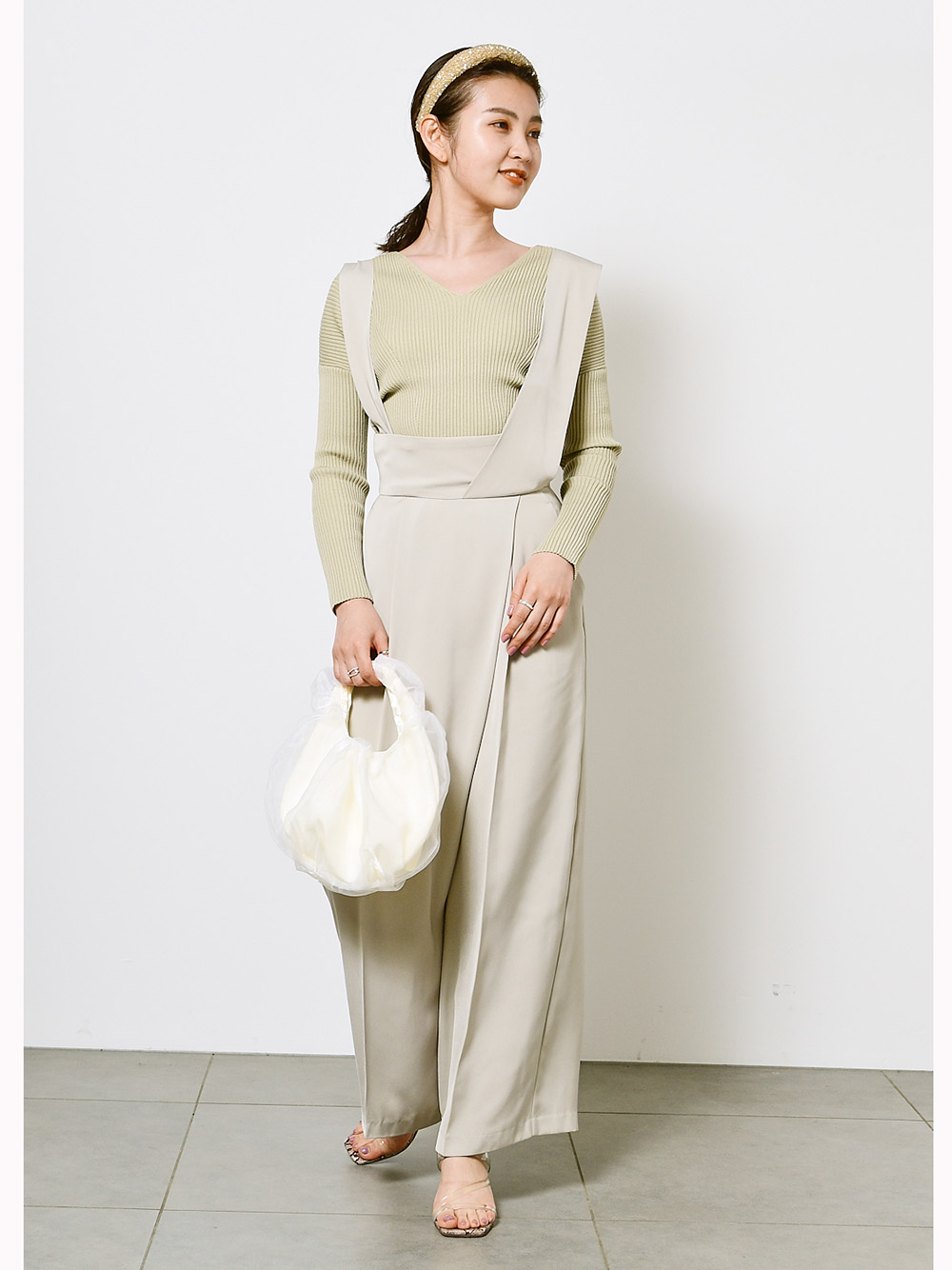 ラップテーパードオールインワン