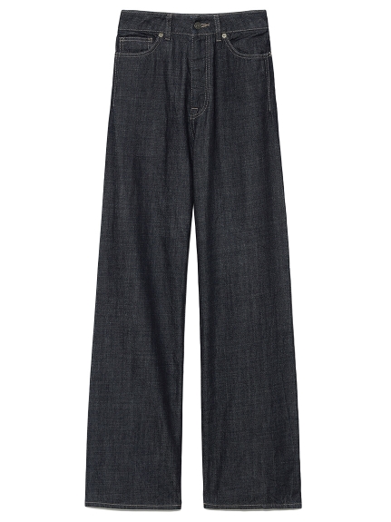 ORGANICSストレートワイドデニムパンツ