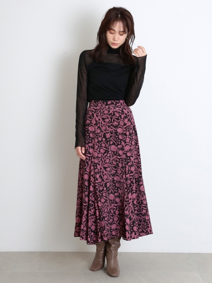 リバティフレアスカート