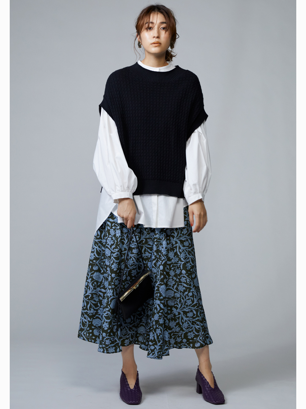 リバティフレアスカート