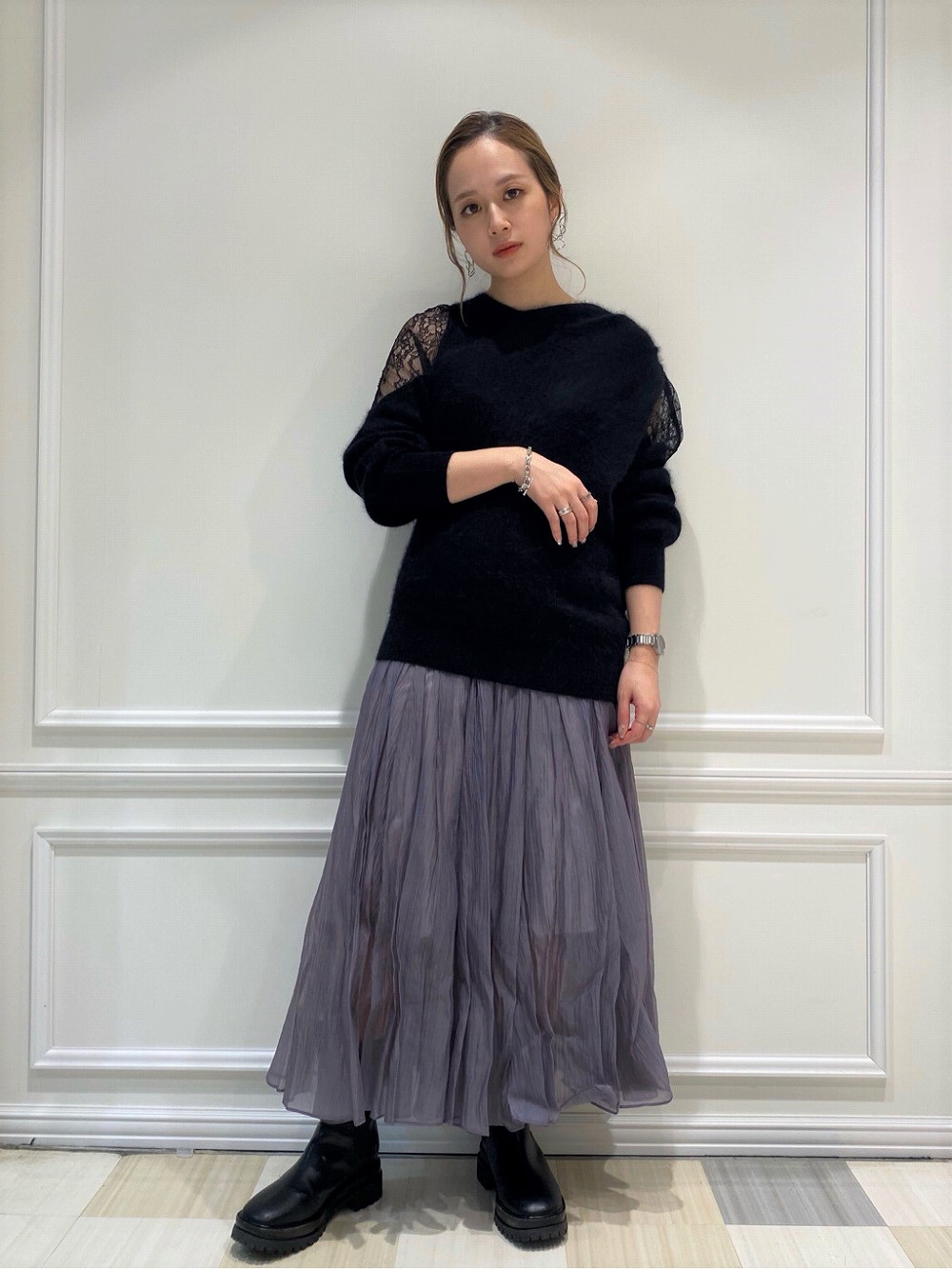 シアータックボリュームスカート