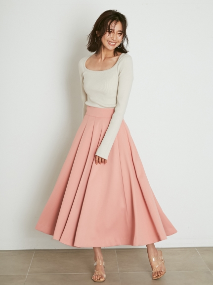 ミモレフレアスカート