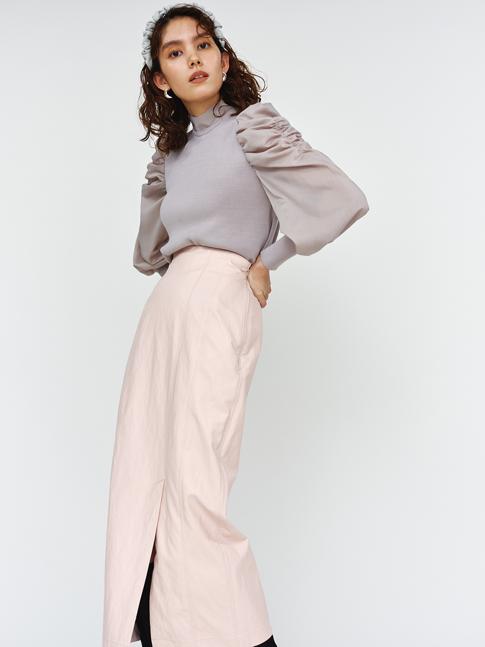 Fauxレザータイトスカート ひざ丈スカート スカート Snidel スナイデル の通販サイト 公式