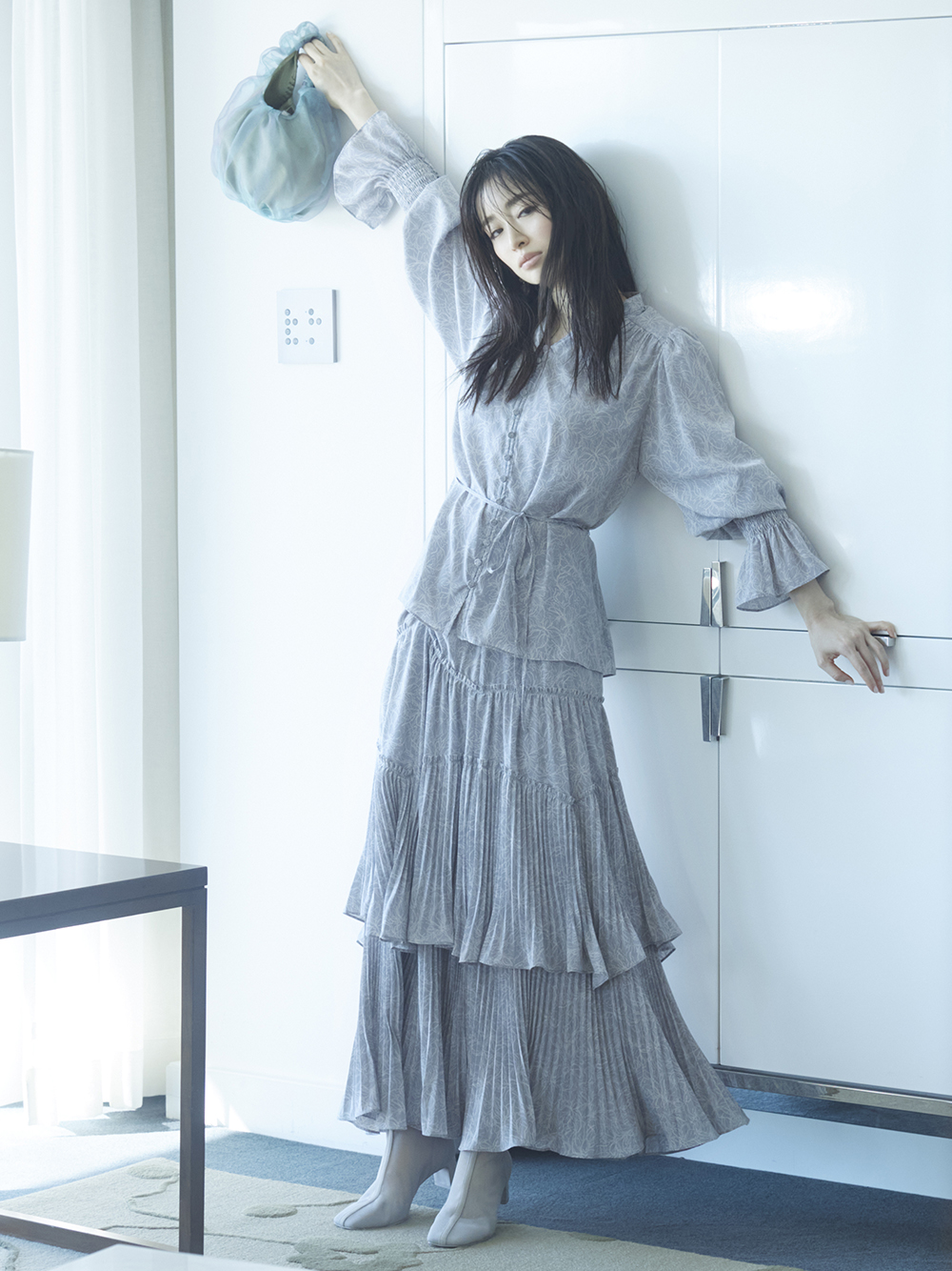 ティアードフリルスカート