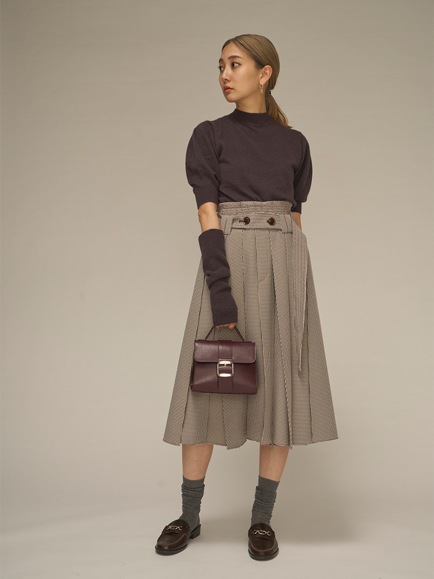 デザインプリーツミディスカート ロングスカート スカート Snidel スナイデル の通販サイト 公式