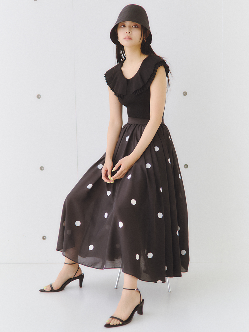 lig. sheer volume skirt シアーボリュームスカート 新品 - スカート