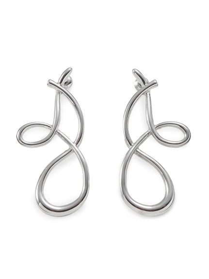 カーブフープピアス