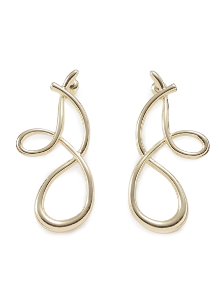 カーブフープピアス