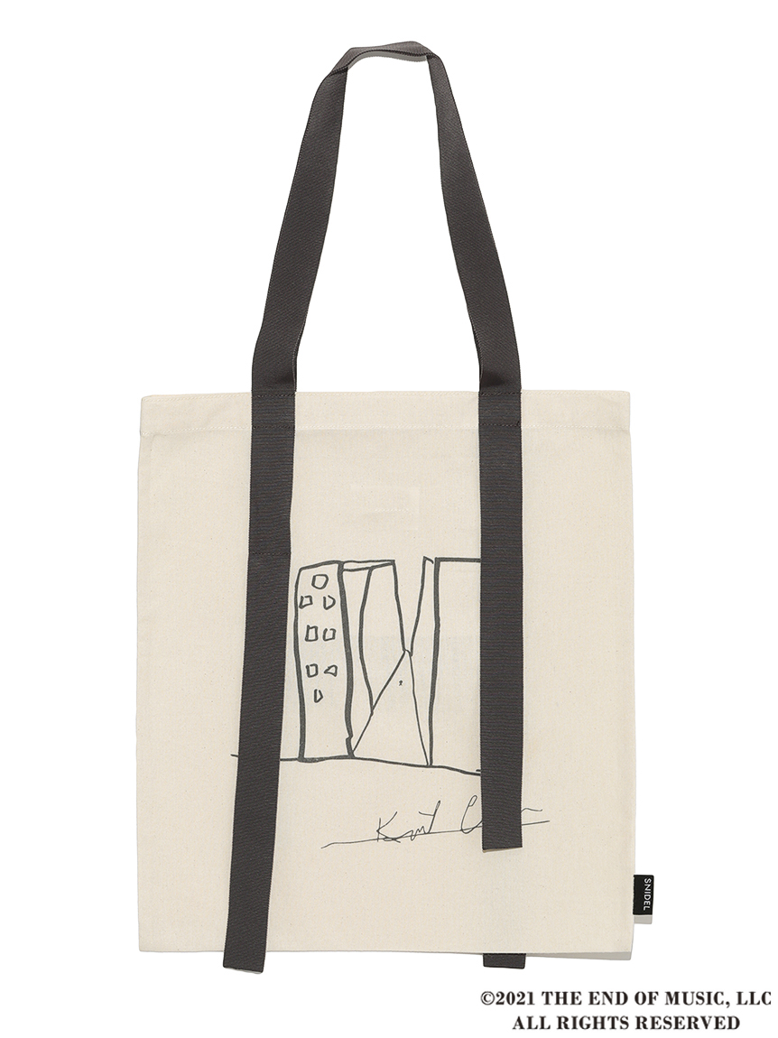 Snidel Feat Kurt Cobain プリントバッグ トートバッグ バッグ Snidel スナイデル の通販サイト 公式