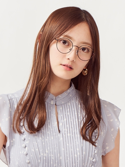 【SNIDEL　EYEWEAR】ブルーライトカットメタルグラス