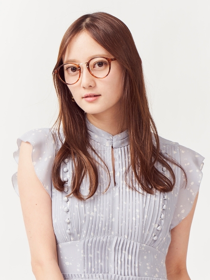 【SNIDEL　EYEWEAR】ブルーライトカットボストングラス