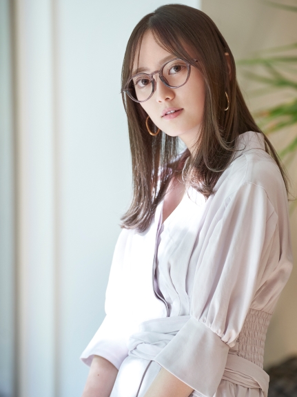 【SNIDEL　EYEWEAR】ブルーライトカットカラーグラス