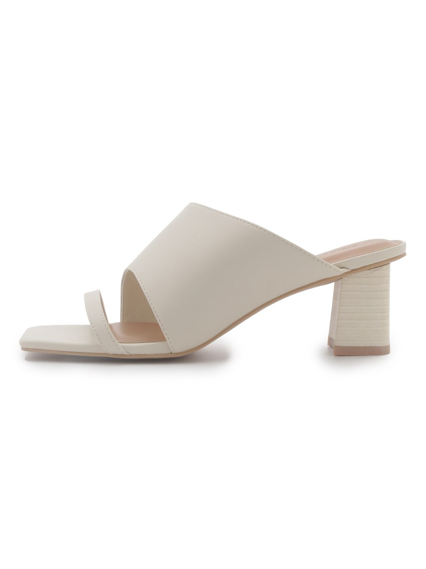 スクエアトゥラウンドサボ サンダル シューズ Snidel スナイデル の通販サイト 公式