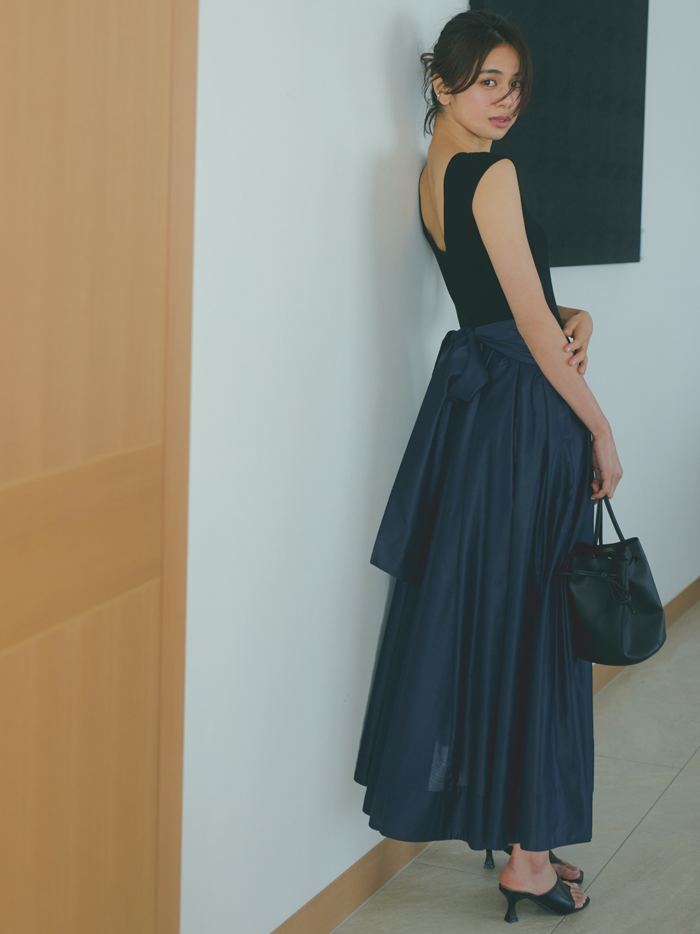 Sustainableニットドッキングワンピース マキシ ロングワンピース ワンピース Snidel スナイデル の通販サイト 公式