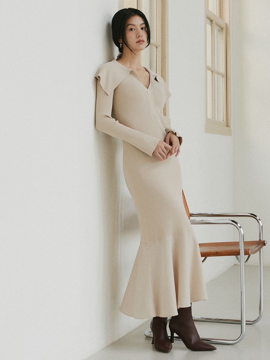 ビッグカラーコンビリブニットワンピース マキシ ロングワンピース ワンピース Snidel スナイデル の通販サイト 公式 ビッグカラーコンビリブニットワンピース マキシ ロングワンピース ワンピース Snidel スナイデル の通販サイト 公式