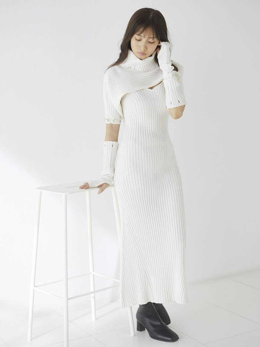 3pieceニットワンピース マキシ ロングワンピース ワンピース Snidel スナイデル の通販サイト 公式