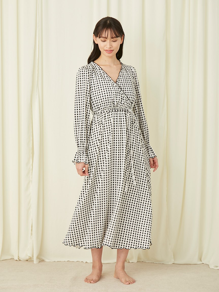【Moispro】カシュクールカップインワンピース