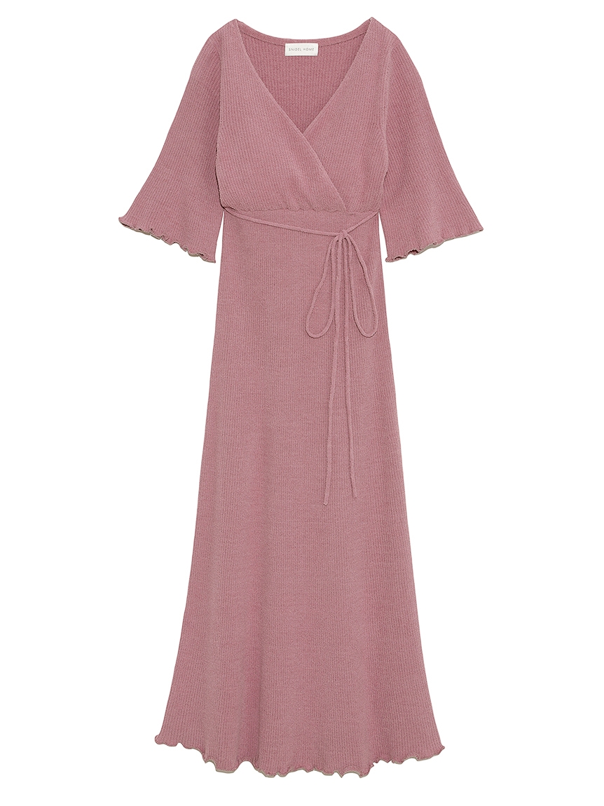 カシュクールニットワンピース ワンピース スナイデルホーム Snidel スナイデル の通販サイト 公式