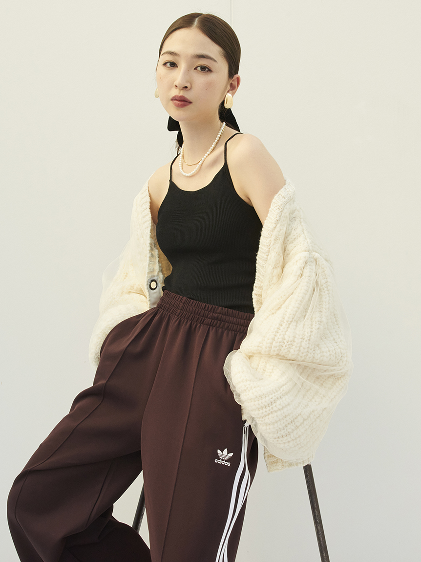 snidel adidas アディダス RELAXED PANT PB 完売-