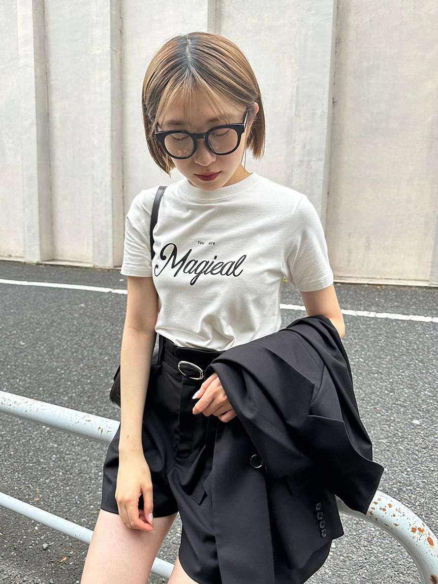 ロゴプリントＴシャツ