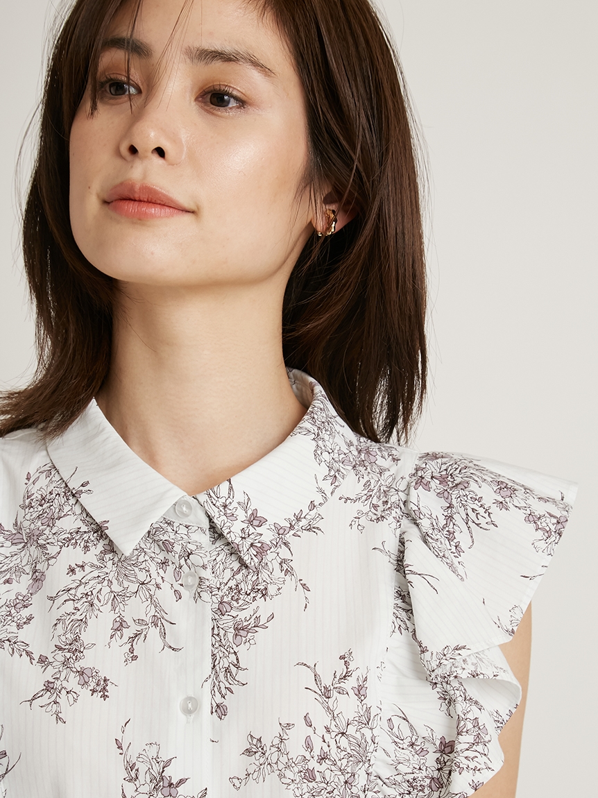 Sustainableラッフルブラウス(シャツ・ブラウス)｜トップス｜SNIDEL 