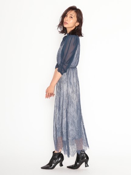 パワショルレースワンピース マキシ ロングワンピース ワンピース Snidel スナイデル の通販サイト 公式