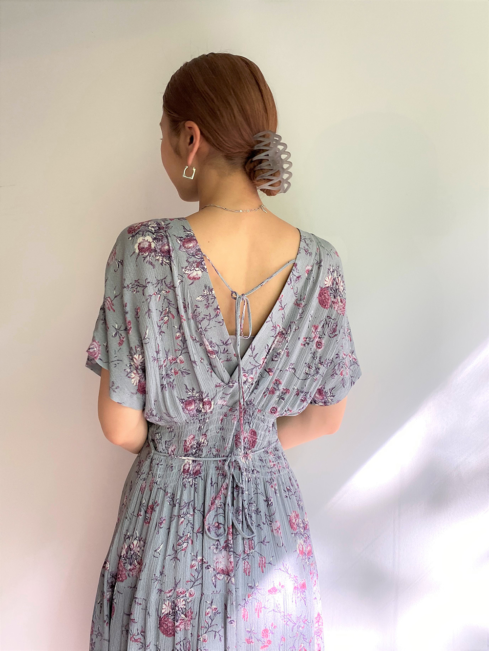 プリントフロントボタンワンピース マキシ ロングワンピース ワンピース Snidel スナイデル の通販サイト 公式