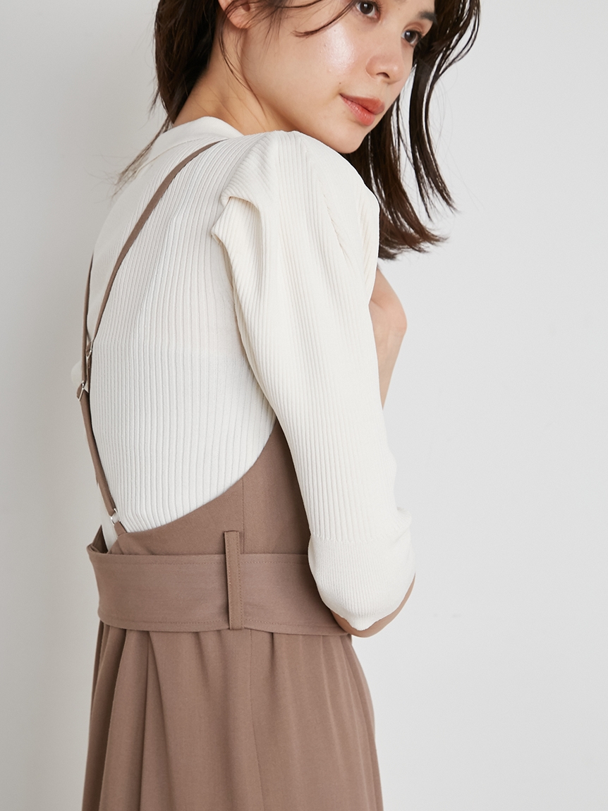 ウエストベルトマーメイドワンピース マキシ ロングワンピース ワンピース Snidel スナイデル の通販サイト 公式