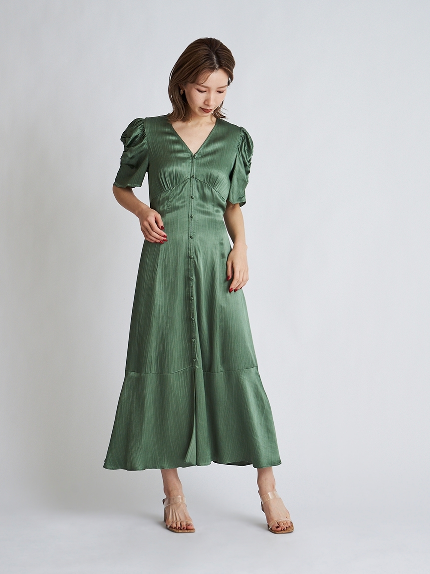 フロントボタンナローワンピース マキシ ロングワンピース ワンピース Snidel スナイデル の通販サイト 公式